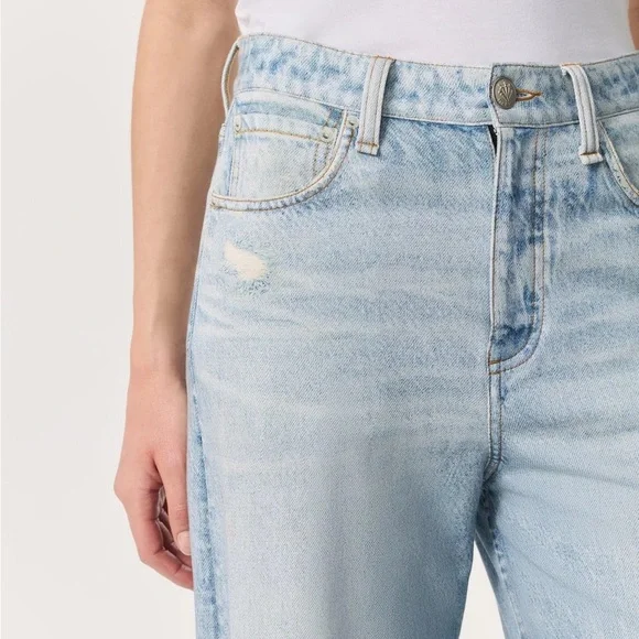 Rag & Bone Miramar Terry Sofie Wide leg ankle length pants - Picture 7 of 8